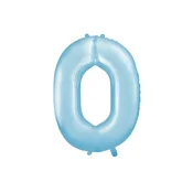 shumee Folija balon številka 0 moder 86 cm