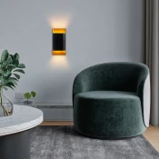 Opviq Zidna lampa Bera-15311, 15x30x11cm, IP20, Crna