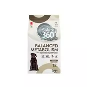 Pet360 Suva hrana za pse za podršku metabolizmu Salute 360 Balanced Digestion, Svinjetina, 12 kg