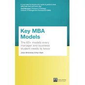 Key MBA Models, Travel Edition