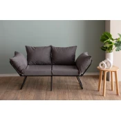 Atelier del Sofa Dvosed na razvlacenje Viper 2, Sivi