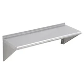 VEVOR Stenska polica 305x914 cm srebrna