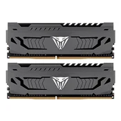 PATRIOT 32GB DDR4 (2x16GB), 3600MHz, Viper Steel Series, PVS432G360C8K