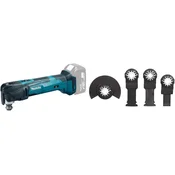 slomart Makita Akumulatorsko multifunkcijsko orodje 18V + Set potopnih žaginih listov (4 kosi)
