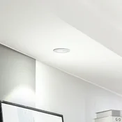 Arcchio LED-vgradna svetilka Lirin, bela, 4.000 K - Dnevna soba/jedilnica - Sodobni - Aluminij