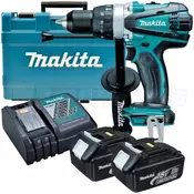 MAKITA akumulatorski vibracijski vijačnik DHP458RFE