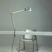 TOLOMEO STOLNA SVJETILJKA SA STEZALJKOM 1xE27/230V ALUMINIJ A00100+A004100