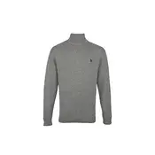 U.S. POLO ASSN. Pulover  modra / siva