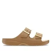 Crocs Natikace Saturday Sandal Metallic Buckle 213316 Smeda