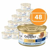Pločevinka Gourmet GOLD - pašteta s tunino, 48 x 85g