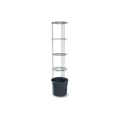 Prosperplast Lonec za rože 150516 Tomato planter, 39.2 cm, max. height: 153 cm, anthracite
