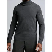 Sinsay - Klasicni turtleneck - tamno siva