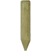 shumee Okrogla lesena vrtna palisada 7x50 cm
