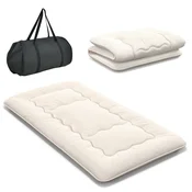 Northix Japonska vzmetnica futon, pralna prevleka, 200x90x10 cm