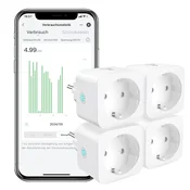 4x EIGHTREE pametna WiFi vtičnica z merjenjem porabe