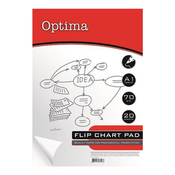 Optima - Papirni blok za ploču Optima, 59 x 84 cm, 20 listova