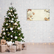 tulup.si Slika na akrilnem steklu Božič Baubles. 100x50 cm