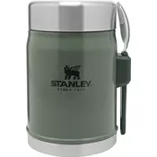 Stanley Classic Food Jar + Spork 0.4L, Hammertone Zelena, Posoda za hrano