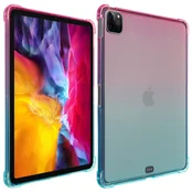 AVIZAR Ovitek Gradient, silikonski vogali, odporni na udarce - moder / roza za iPad Pro 11 2022, 2021, 2020, 2018 in iPad Air 2022, 2020, (21123666)