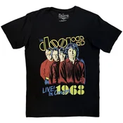 The Doors Live In Concert 68 (Back Print) Carbon Black L Majica