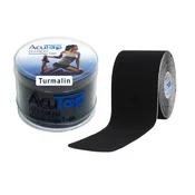 AcuTop Premium trak s turmalinom, črn, 5 cm x 5 m