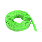 Zaščitna kabelska pletenica 8mm zelena (1m)
