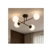 Brilagi - Plafonski luster MILO 4xE27/60W/230V crni