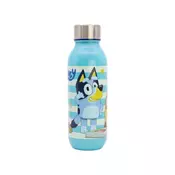 Stor Plastična steklenička za dojenčke Bluey 640 ml - z navojem, brez BPA, 50662