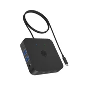 IcyBox IB-DK4090-C USB Type-C 12v1 priključna stanica za prijenosnike s 85W PD