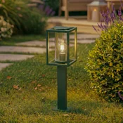 Lucande svetilka Ferda, 60 cm, zelena, IP44 - Sodobni - Aluminij