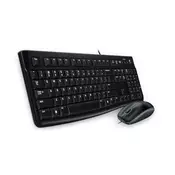 LOGITECH tastatura + miš USB MK120