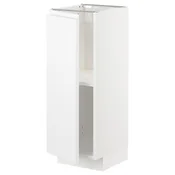 METOD Podni element s policama, bela/Voxtorp matirano bela, 30x37 cm