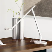 Rotaliana String T1 DTW LED namizna bela, srebrna - Študija/pisarna - Dizajn - Kovina