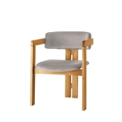 Hanah Home Trpezarijska stolica 58x76x49cm Hrast-Svetlobraon