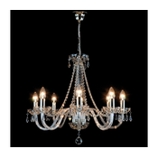 Wranovsky JWZ117082101 - Kristalni luster na lancu BONTON 8xE14/40W/230V