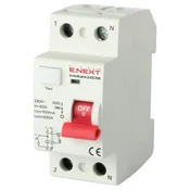 NEX Diferencialno stikalo PRO p003010 2P 63A 100 mA 6 kA tip AC
