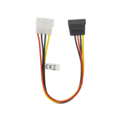 SBOX KABEL SATA POWER CABLE 15-pin - 4-pin, 0.25 m / RETAIL, (08-sata-powerr)