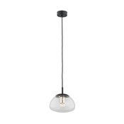 Argon 4331 - Lestenec na vrvici TRINI 1xE27/15W/230V črna