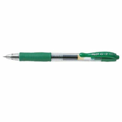 Gel olovka Pilot BL-G2-5 zelena - Gel pisalo Pilot BL-G2-5 zelen Barva: rdeča, modra, črna in zelena