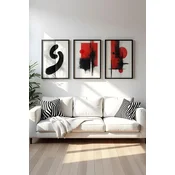 Wallity Uramljena slika Huhu444, 30x40 cm , 3 dela