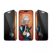 PANZERGLASS PANZERGLASS IPHONE 15 PRIVACY UWF+APLIKATOR zaščitno steklo, (20664344)