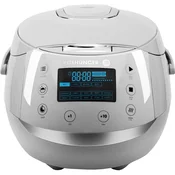 Reishunger Digitalni kuhalnik za riž 1,5 litra 860 vatov, siv 538-DRK-GREY