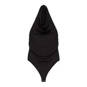 Bershka Bodi majica črna