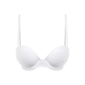 Trendyol White Thread Strap Extra Push-Up Tshirt Bra Knitted Bra