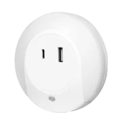 USB uticnica LED nocno svetlo sa senzorom noc / dan Logilink