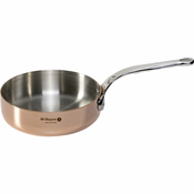 De Buyer Prima Matera Sauté Pan copper/steel. 20cm straight ind.