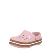 Crocs Odprti čevlji Crocband  rjava / pastelno lila / bela