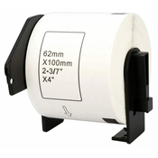 Toner123 Brother DK-11202/62 x 100 mm/P-touch QL kompatibilne etikete (300 etiket)