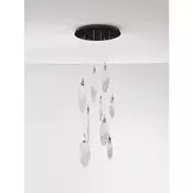 SERIQ LED VISILICA 23W IP20 3000K CRNA/STAKLO TRIAK PRIGUŠLJIVA NL9187006