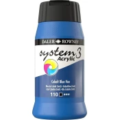 Daler Rowney System3 Akrilna barva Cobalt Blue Hue 500 ml 1 kos